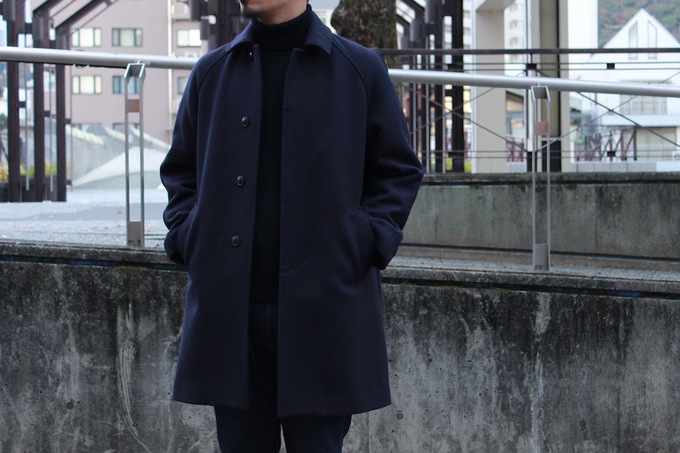 COMOLI - キャバリーメルトンバルカラーコート: VIOLA STELLA men's blog