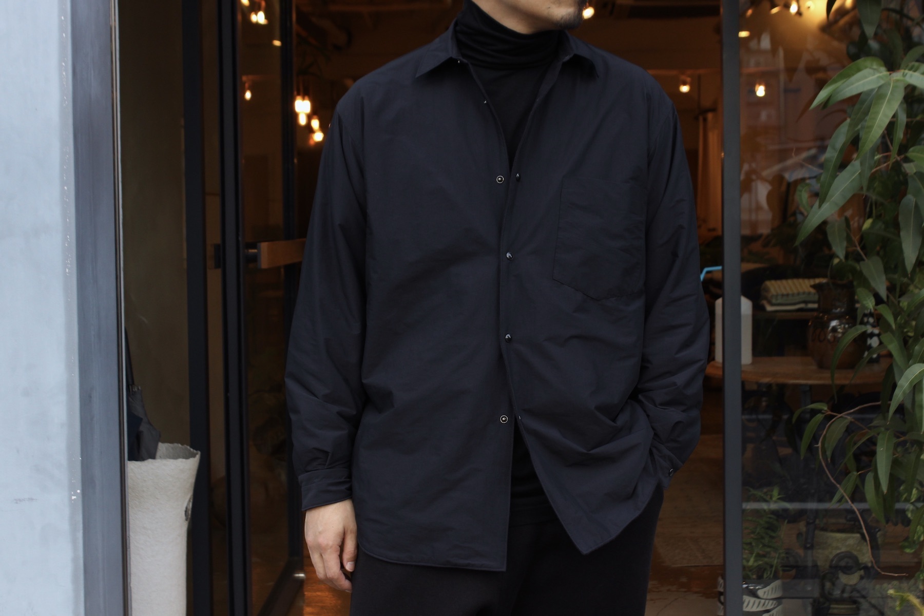 COMOLI - ナイロンシャツジャケット: VIOLA STELLA men's blog