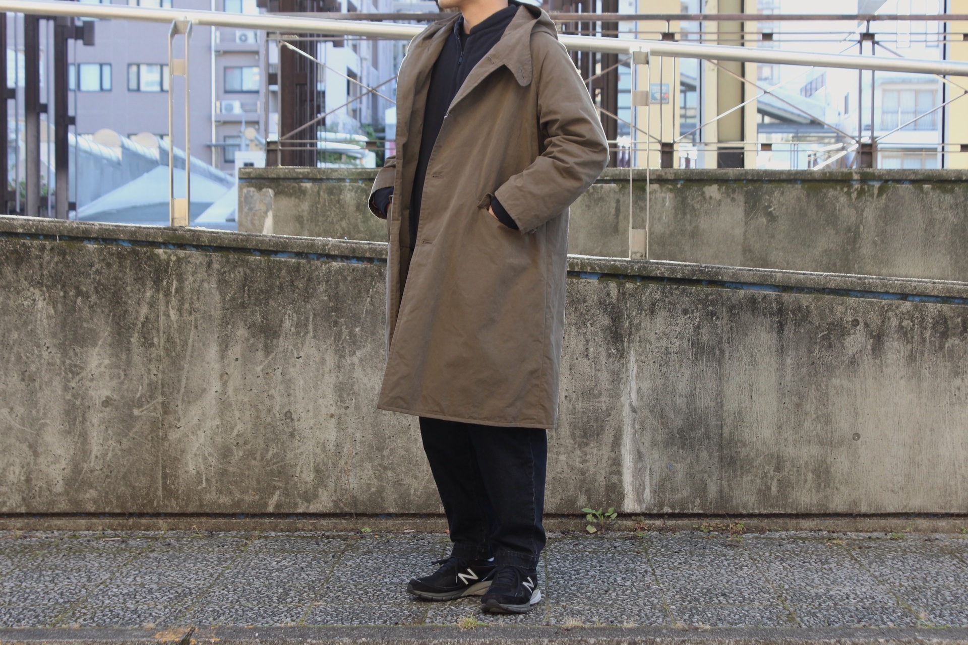 COMOLI - フーデッドコート: VIOLA STELLA men's blog