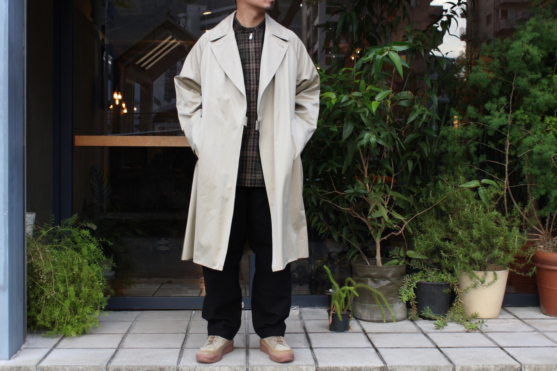 COMOLI - コットンギャバタイロッケンコート: VIOLA STELLA men's blog