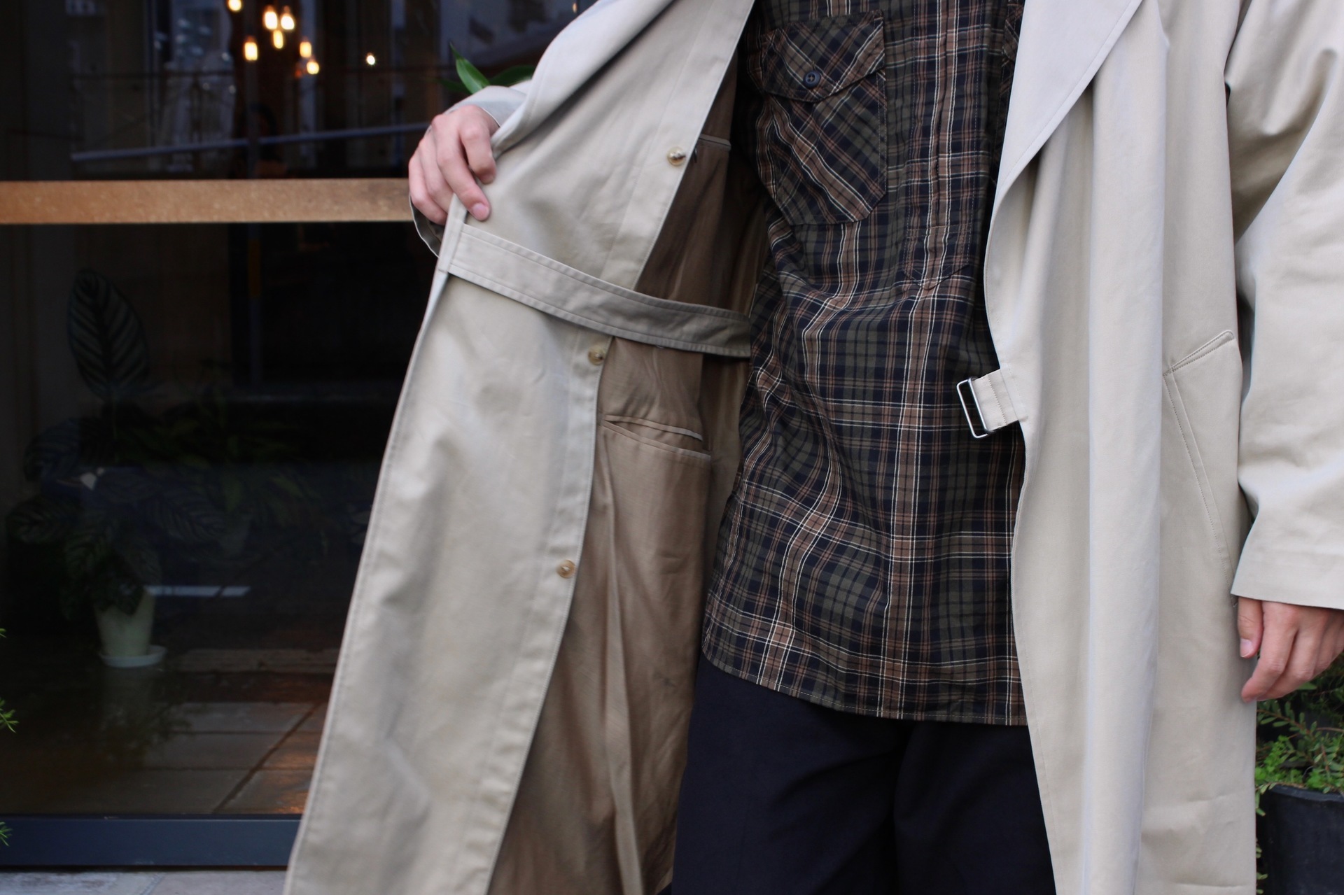 COMOLI - コットンギャバタイロッケンコート: VIOLA STELLA men's blog