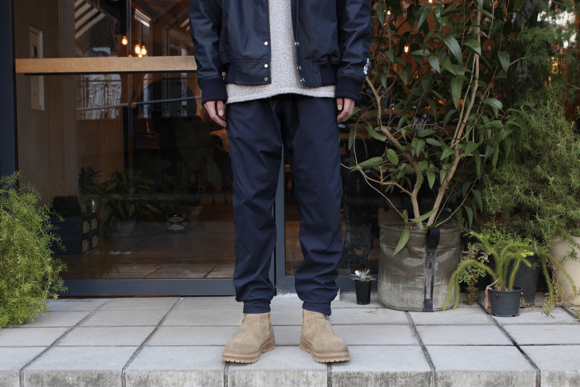 nonnative   EDUCATOR BLOUSON C/N TUSSAH WITH GORE TEX INFINIUM