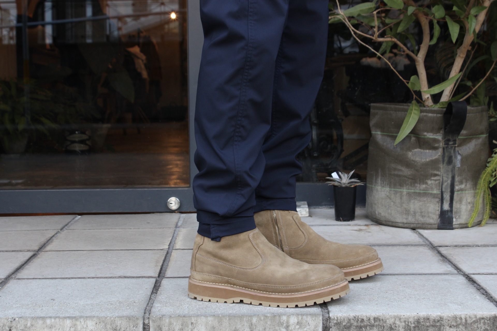 nonnative CARPENTER ZIP UP BOOTS 42-