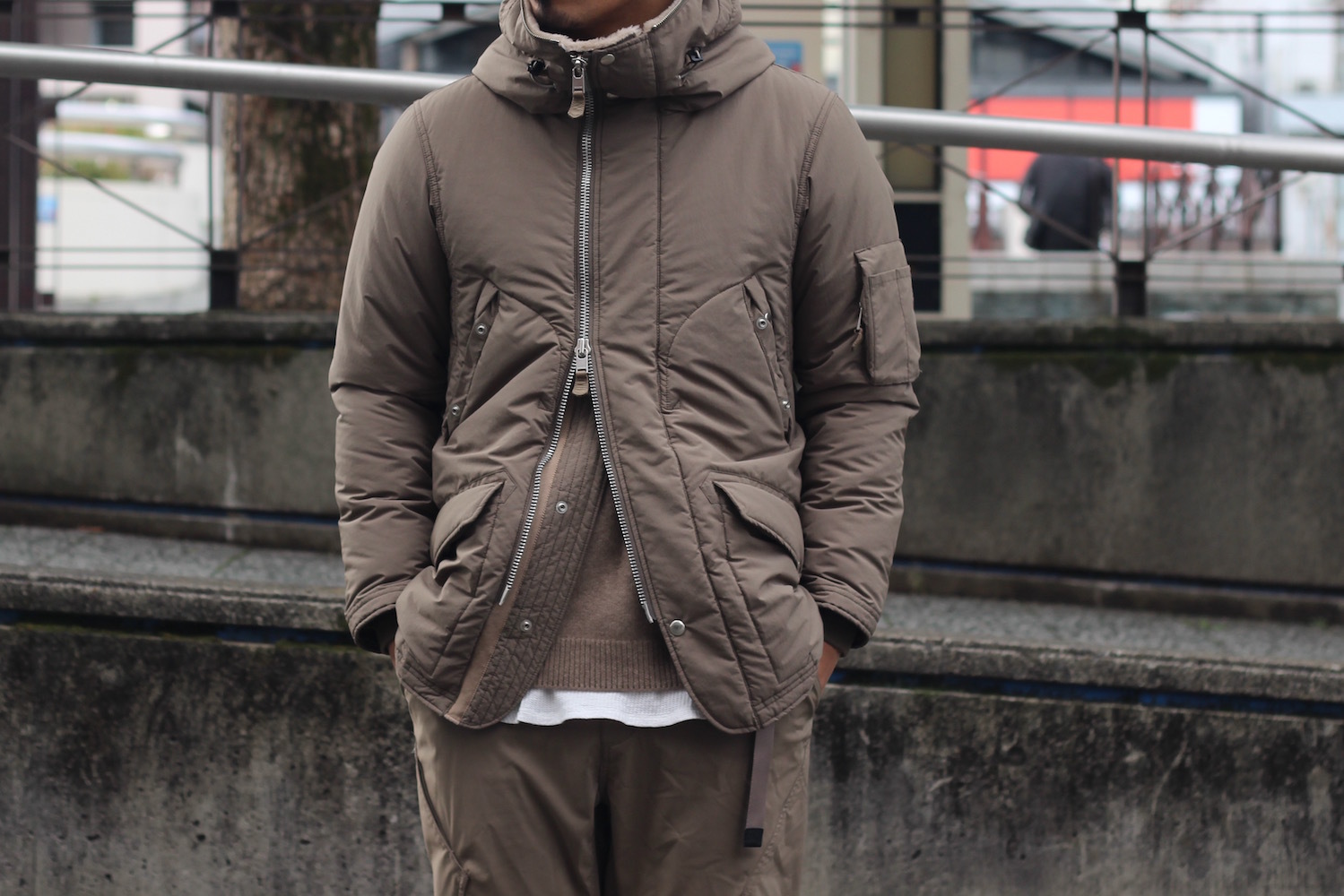 nonnative - AIRMAN PUFF COAT POLY WEATHER Cubetex: VIOLA STELLA ...