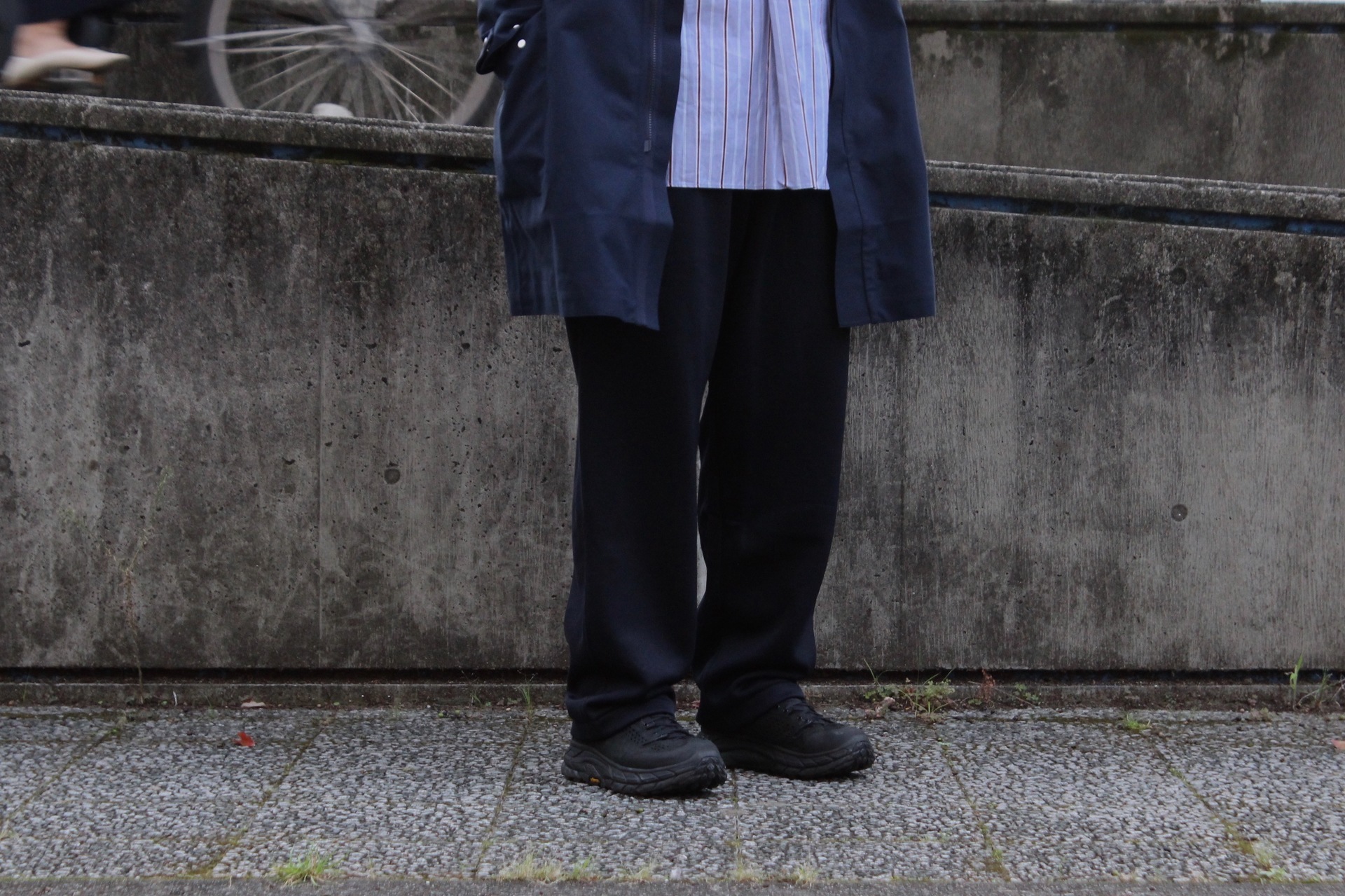 nonnative - SCIENTIST COAT N/P TWILL WITH GORE-TEX 3L: VIOLA