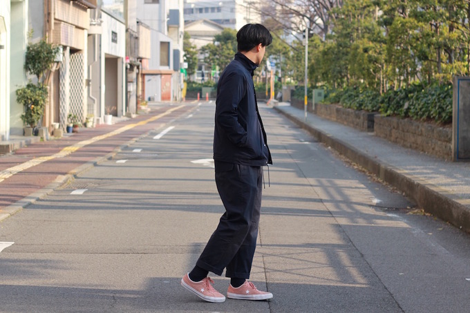 nonnative - COACH JACKET POLY TWILL STRETCH “DICROS SOLO”: VIOLA