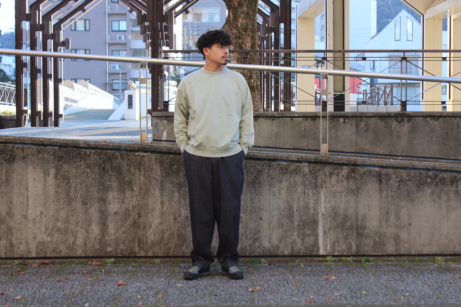 AURALEE - SUPER HIGH GAUGE SWEAT BIG P/O: VIOLA STELLA men's blog