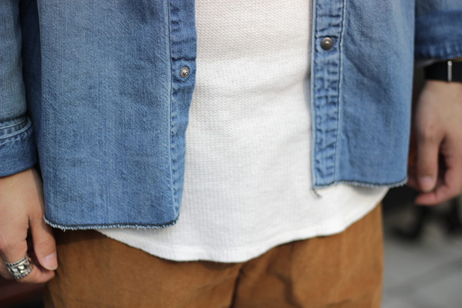 UNUSED - 8oz Denim Western Shirt: VIOLA STELLA men's blog
