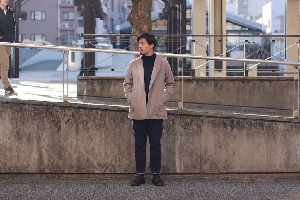 美品】nonnative SAILERCOAT グレー 2 M ピーコート メンズ