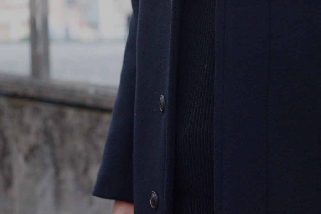 AURALEE - BEAVER MELTON SOUTIEN COLLAR COAT: VIOLA STELLA men's blog