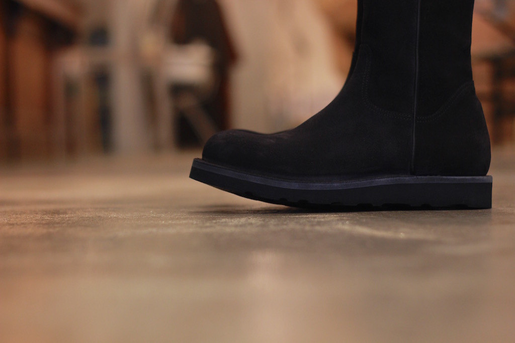 nonnative - FARMER ZIP UP BOOTS COW SUEDE by OFFICINE CREATIVE: VIOLA  STELLA men's blog