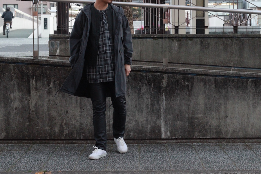 nonnative - GUARDIAN VEST & RANCHER PULLOVER LONG SHIRT: VIOLA