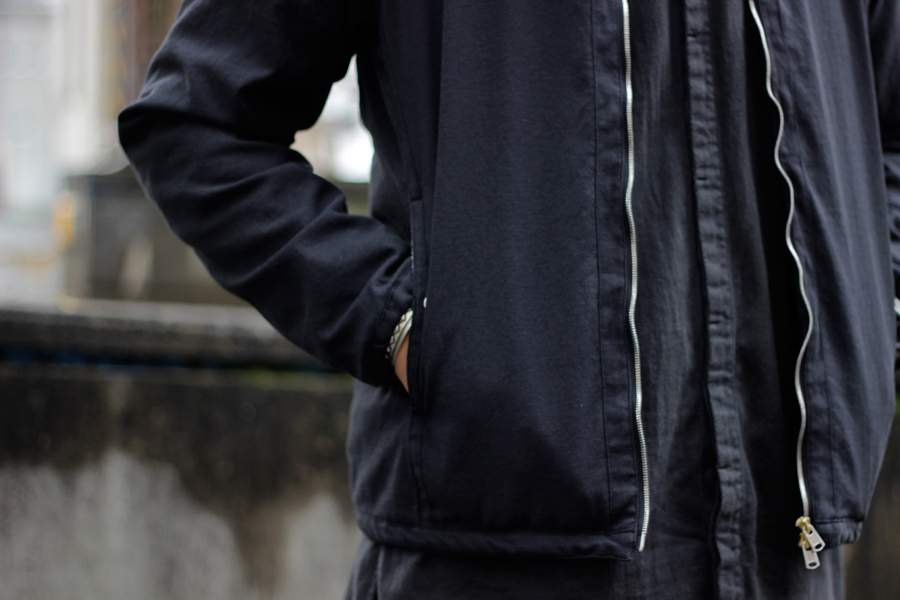 nonnative - PILGRIM BLOUSON C/P/L OXFORD: VIOLA STELLA men's blog