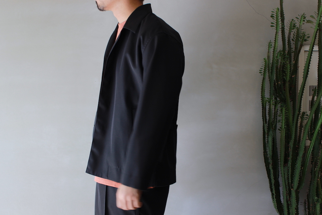 AURALEE - WOOL KERSEY BLOUSON & WIDE PANTS: VIOLA STELLA men's blog