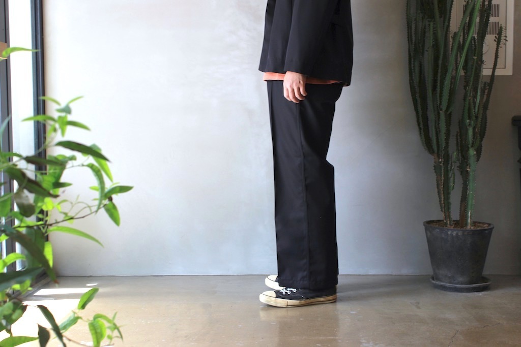 AURALEE - WOOL KERSEY BLOUSON & WIDE PANTS: VIOLA STELLA men's blog