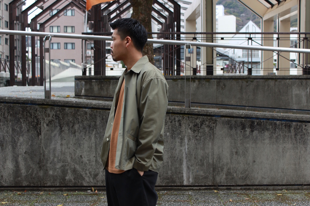 AURALEE - FINX SILK CHAMBRAY SHIRTS JACKET: VIOLA STELLA men's blog