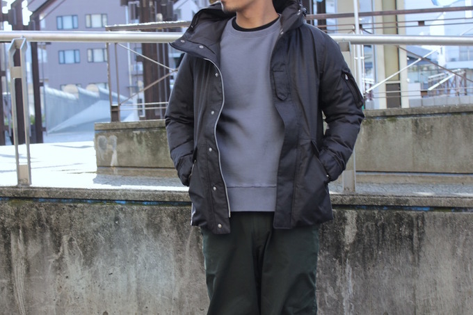 nonnative ノンネイティブ TROOPER HOODED DOWN JACKET C/P