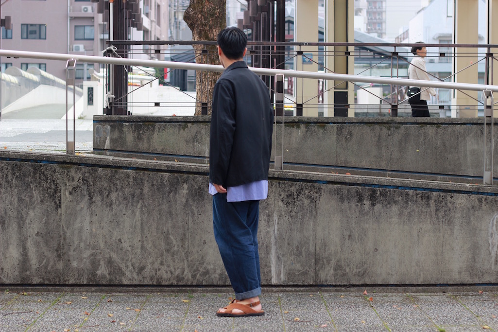 COMOLI - シルクユーティリティージャケット: VIOLA STELLA men's blog