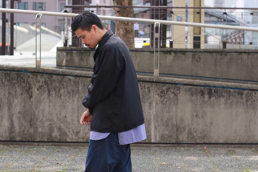 COMOLI - シルクユーティリティージャケット: VIOLA STELLA men's blog