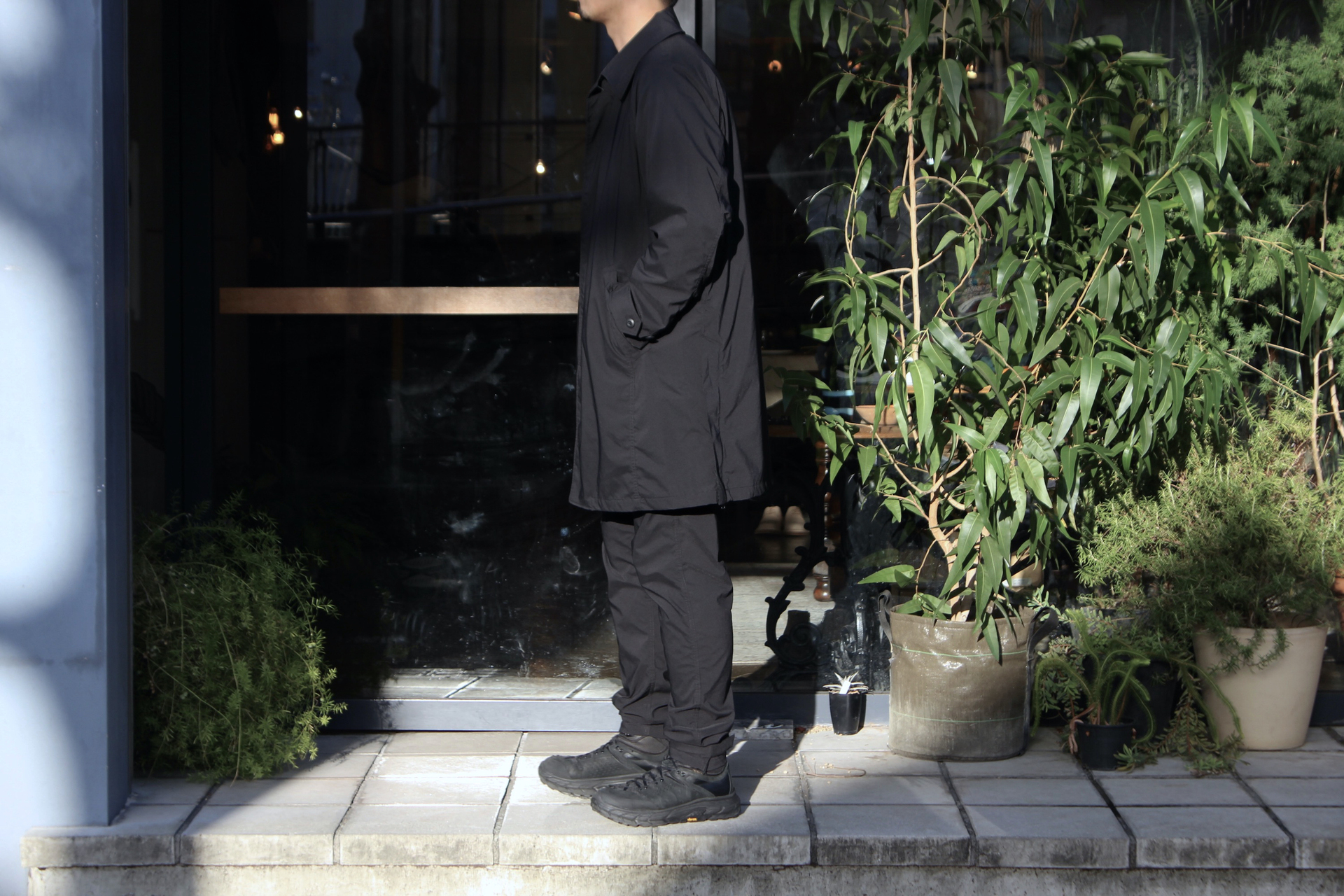 nonnative - SCHOLAR COAT POLY TWILL Pliantex: VIOLA STELLA men's blog