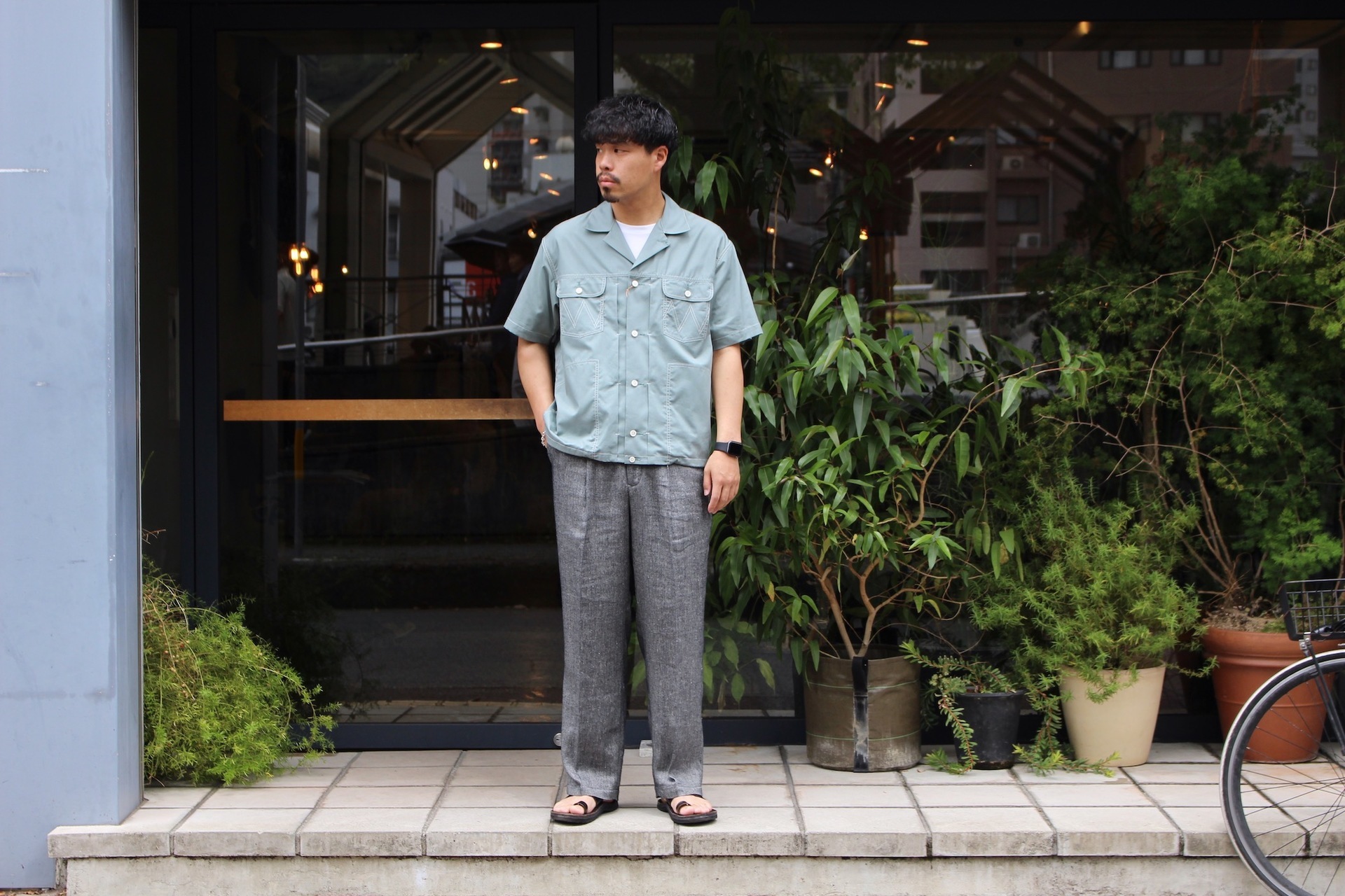 NICENESS - ANDREW (C/SIバルーンシャツ): VIOLA STELLA men's blog