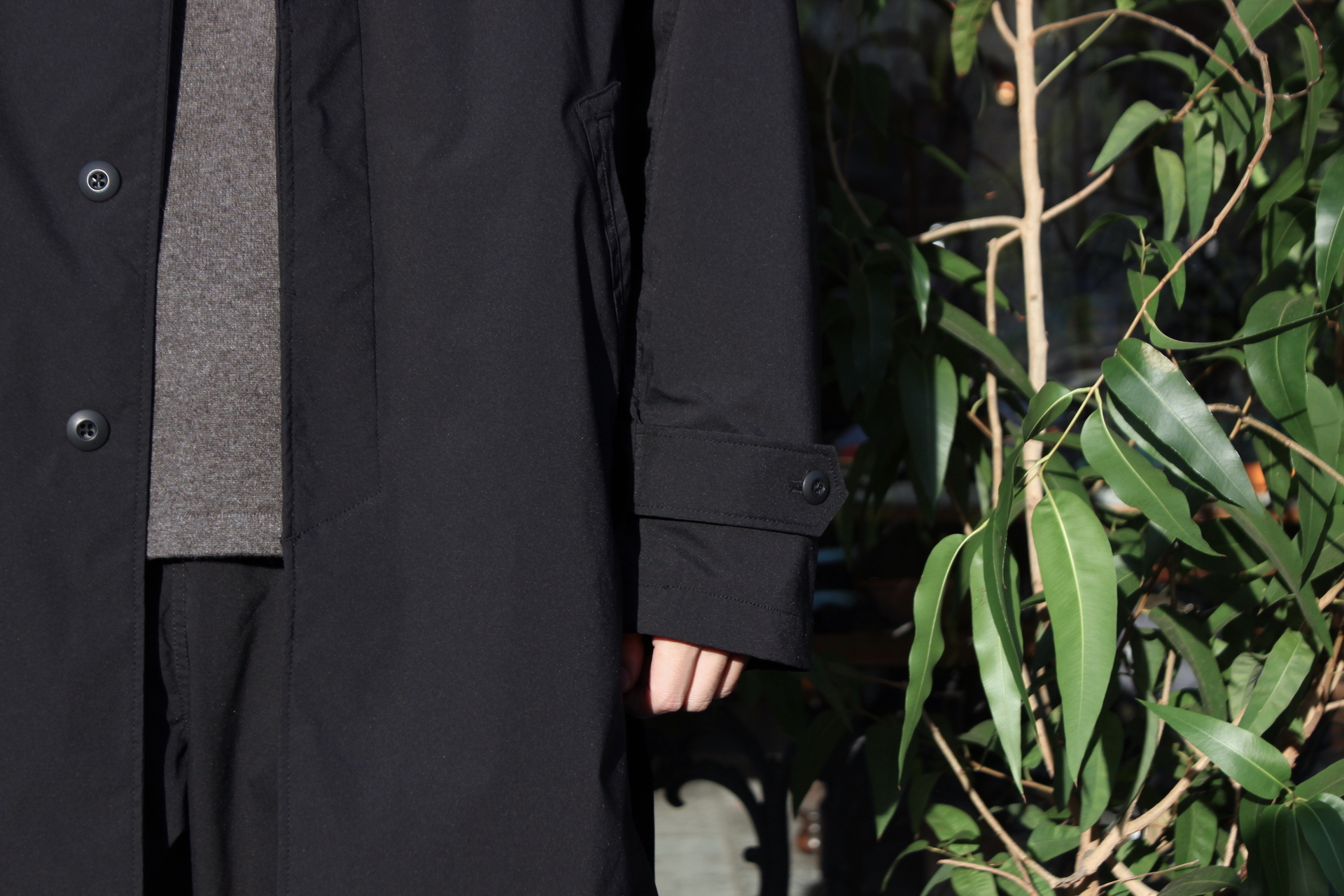 VIOLA STELLA men's blog: nonnative - SCHOLAR COAT POLY TWILL Pliantex