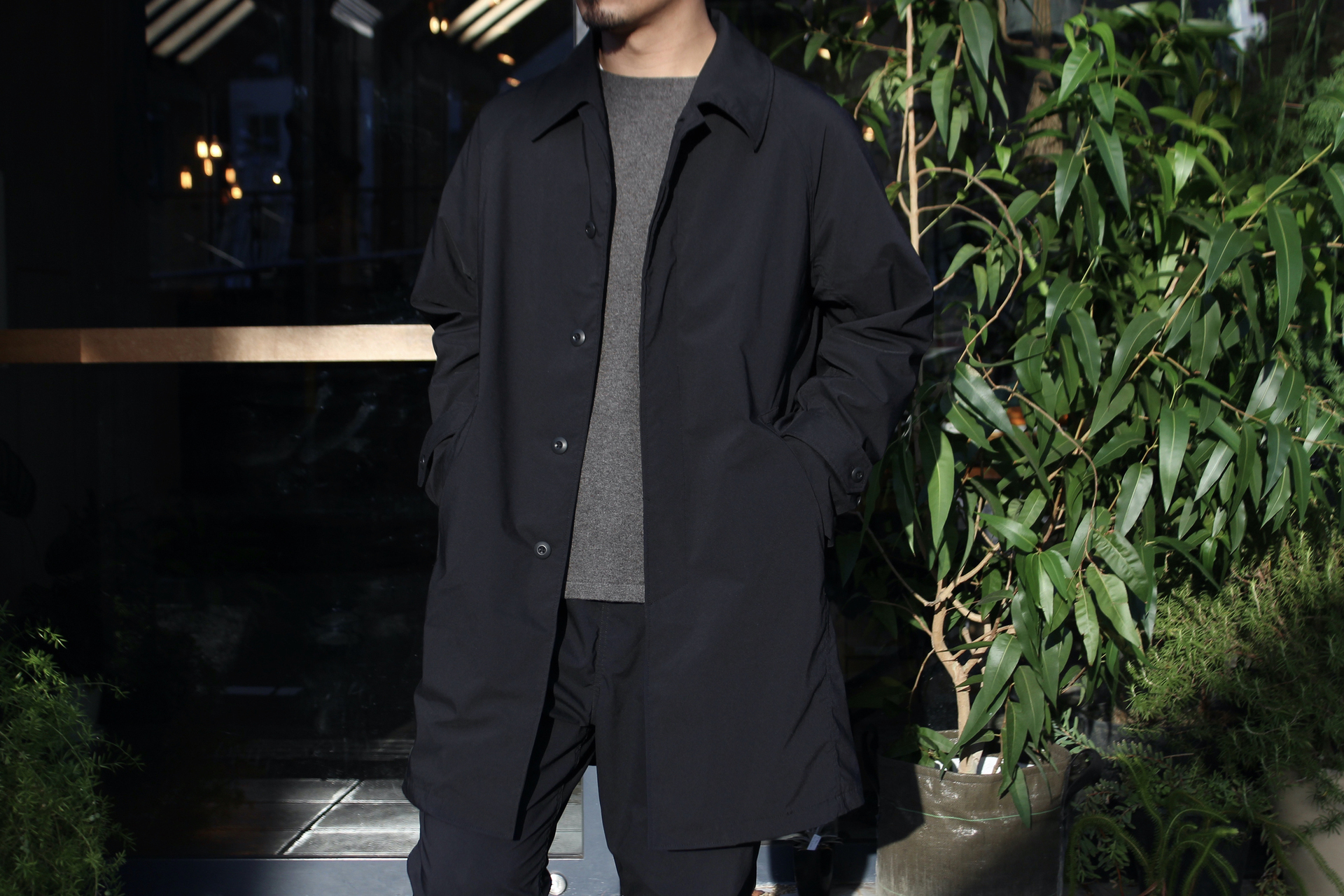 nonnative - SCHOLAR COAT POLY TWILL Pliantex: VIOLA STELLA men's blog