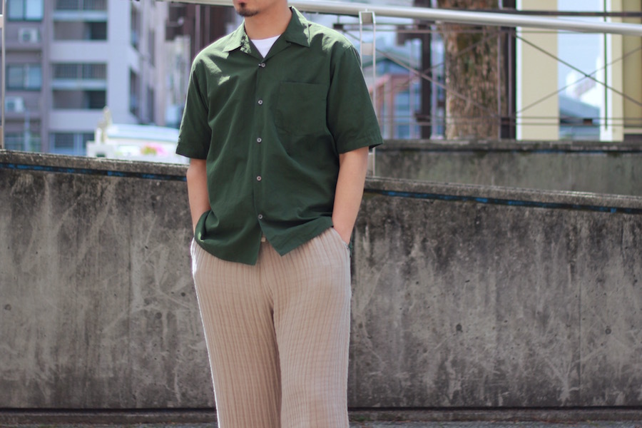 COMOLI - オープンカラーシャツ: VIOLA STELLA men's blog