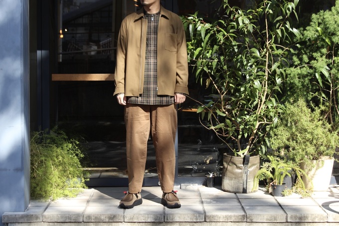 AURALEE - SUPER SOFT WOOL FLANNEL ZIP SHIRTS: VIOLA STELLA men's blog
