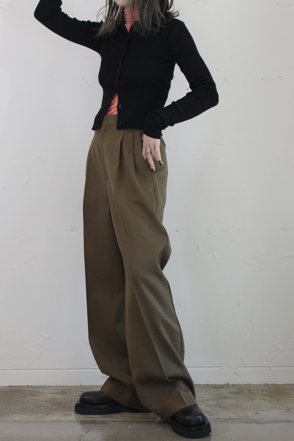 pelleq - tuxedocloth double tuck trousers: VIOLA STELLA women's blog