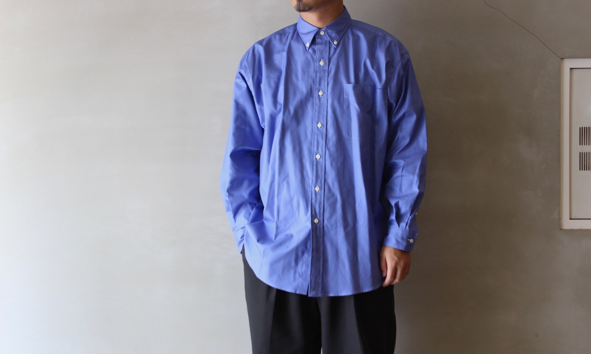 UNFIL - BUTTON-DOWN SHIRT: VIOLA STELLA men's blog