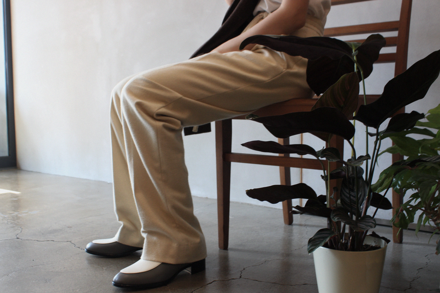 FUMIKA_UCHIDA - KIP LEATHER COMBI SHOES: VIOLA STELLA women's blog