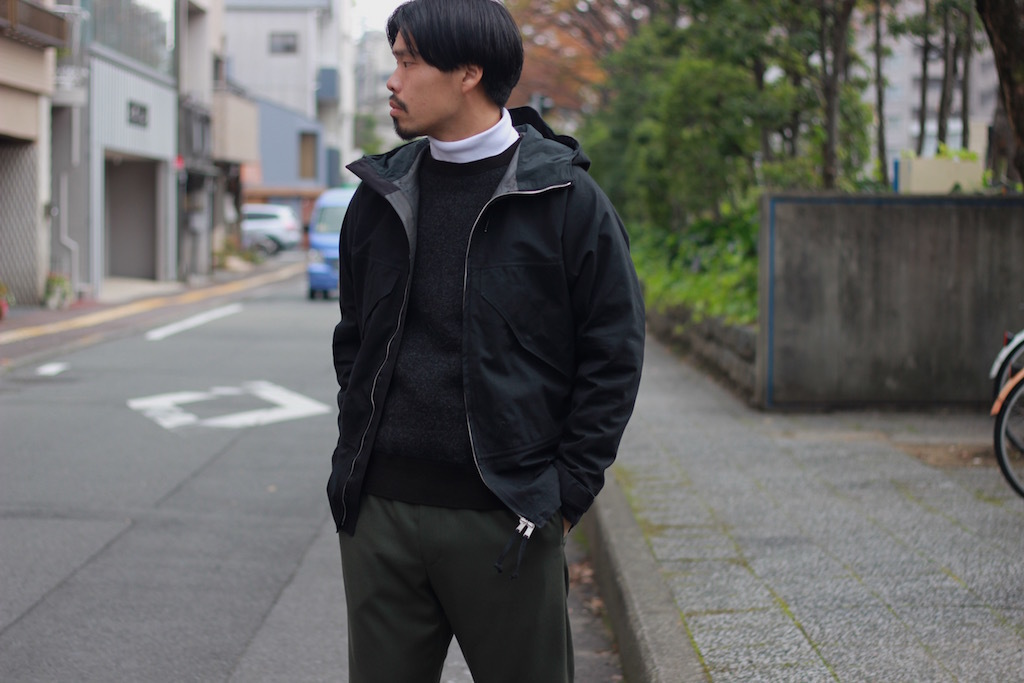 nonnative - ADVENTURER HOODED JACKET COTTON TWILL WITH “GORE-TEX