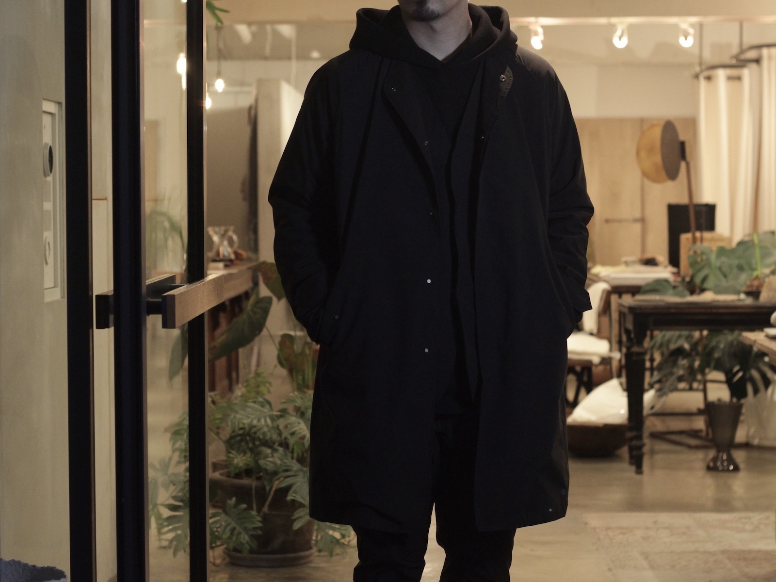 nonnative - TROOPER COAT POLY TWILL Pliantex: VIOLA STELLA men's blog