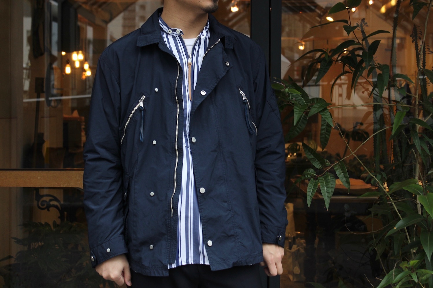 nonnative - COMMANDER JACKET P/N WEATHER: VIOLA STELLA men's blog