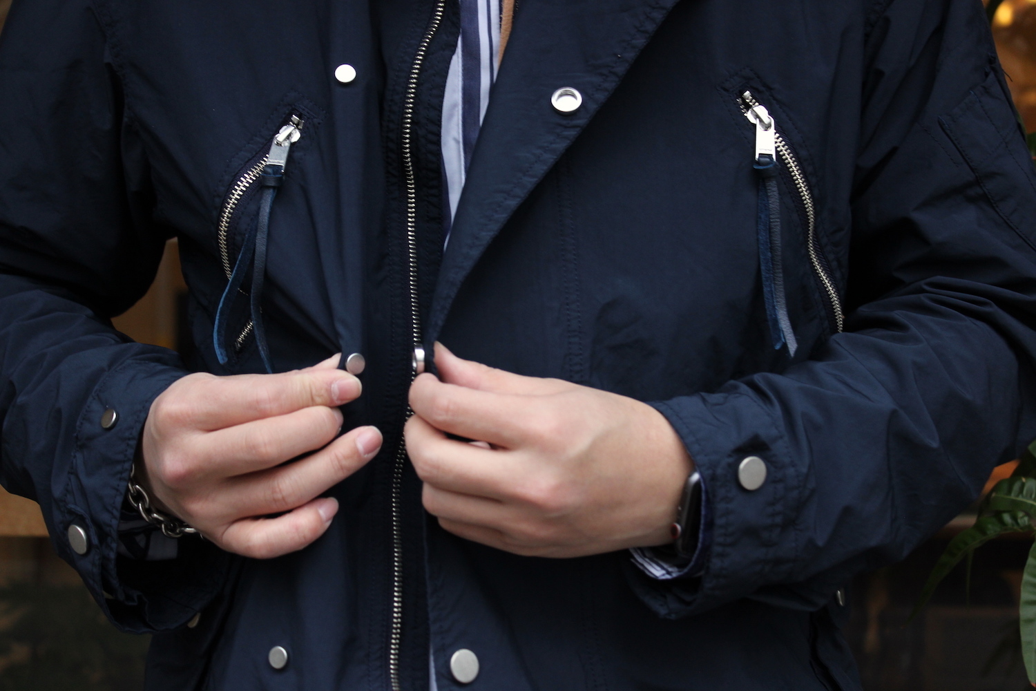 nonnative - COMMANDER JACKET P/N WEATHER: VIOLA STELLA men's blog