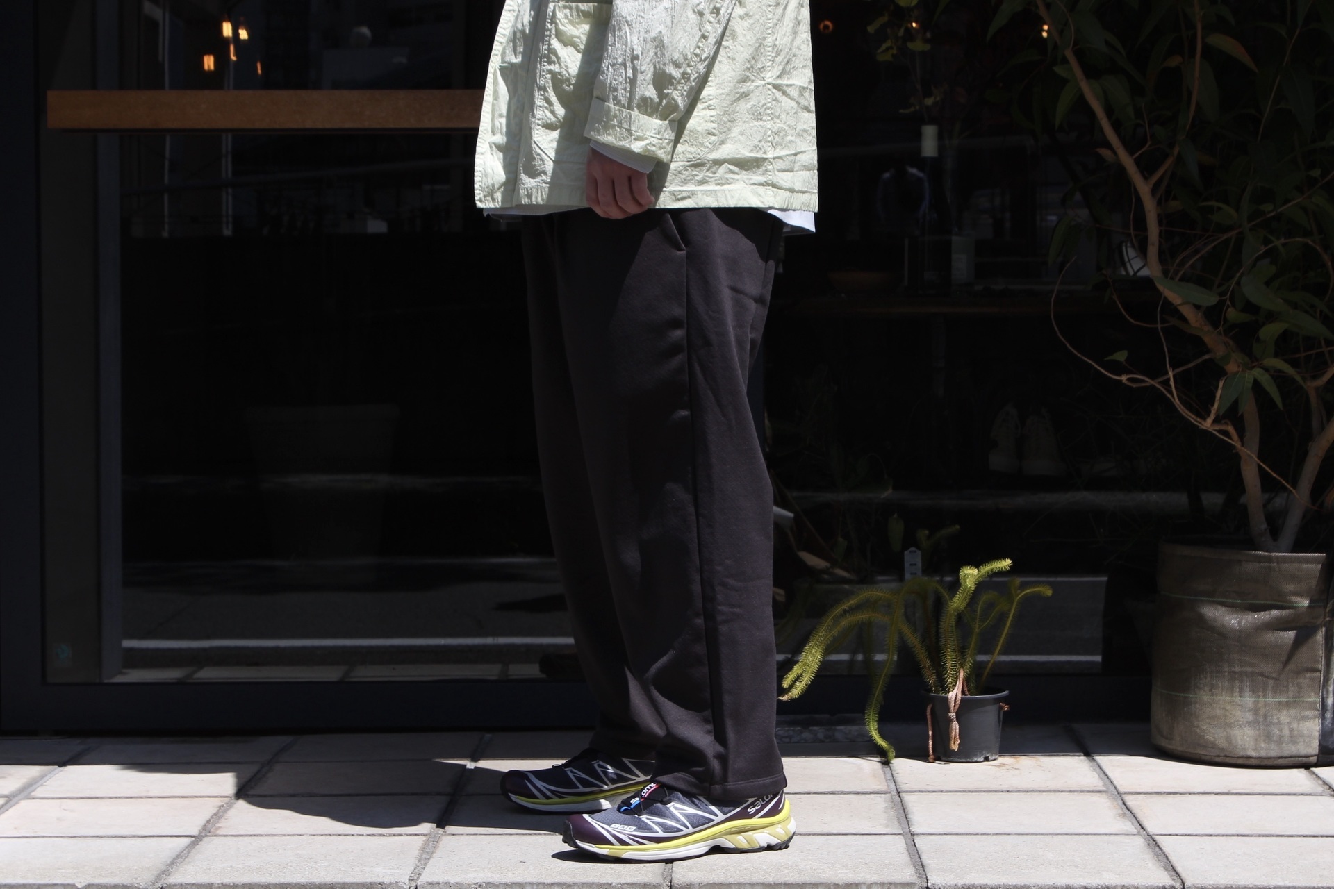 AURALEE - HARD DYED NYLON BLOUSON: VIOLA STELLA men's blog