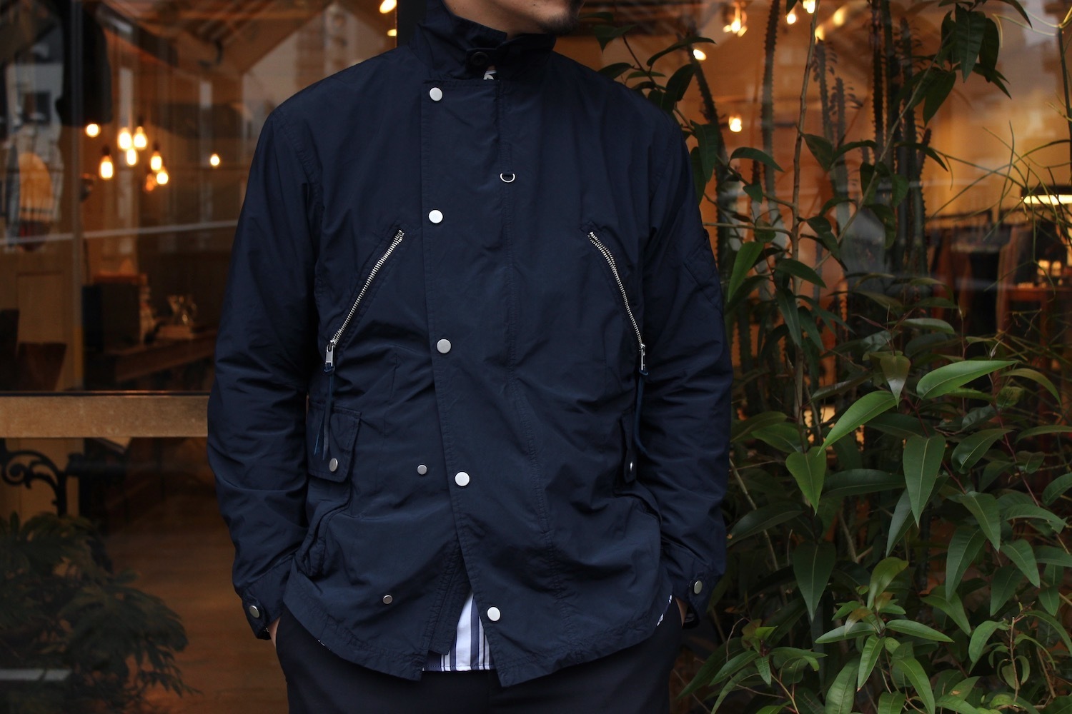 nonnative - COMMANDER JACKET P/N WEATHER: VIOLA STELLA men's blog