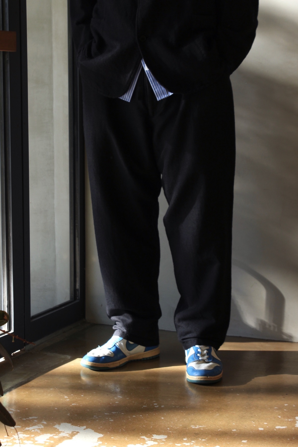 COMOLI - ウールシルク セットアップ: VIOLA STELLA men's blog