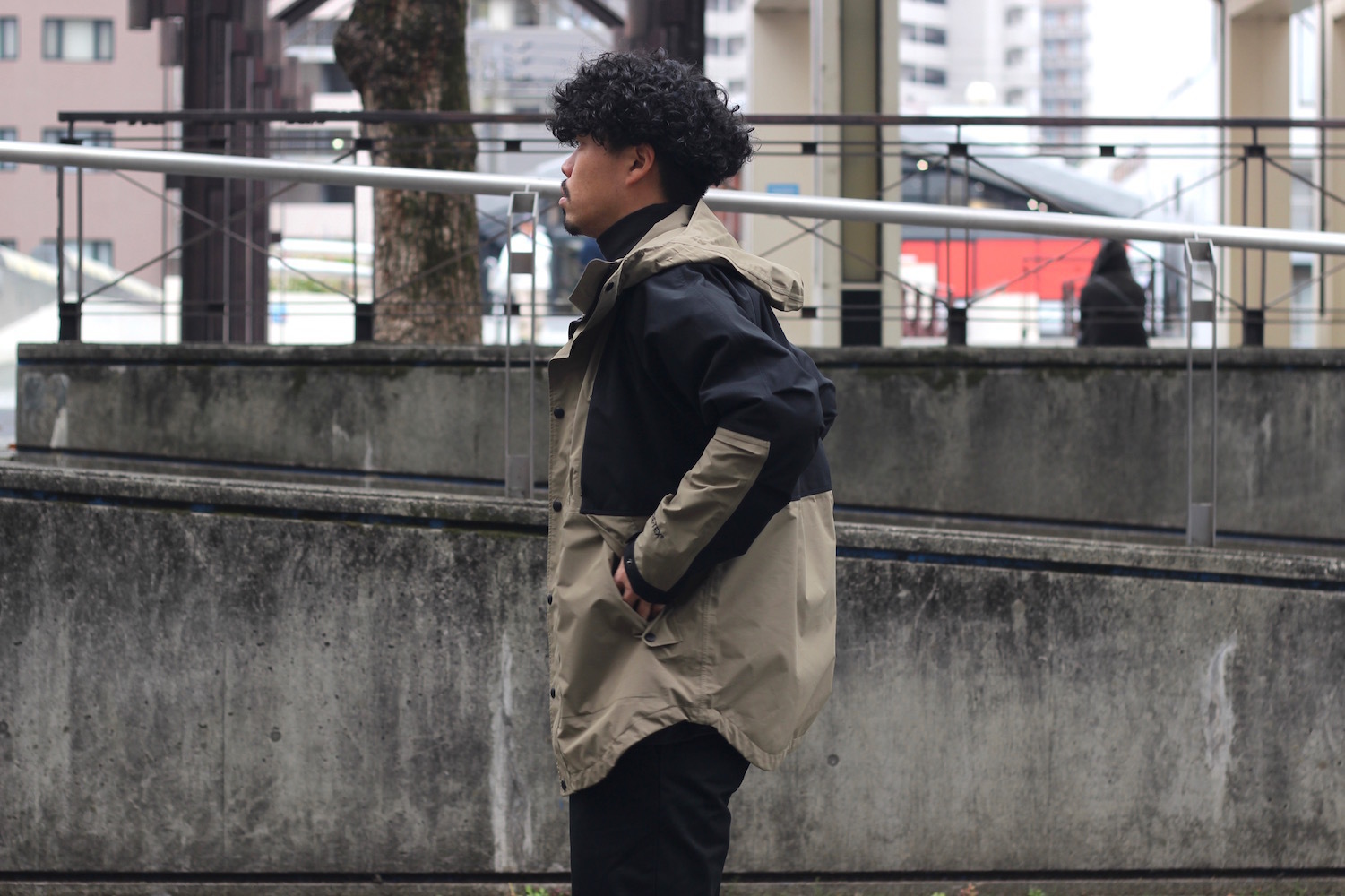 nonnative - ALPINIST HOODED JACKET NYLON RIPSTOP WITH GORE