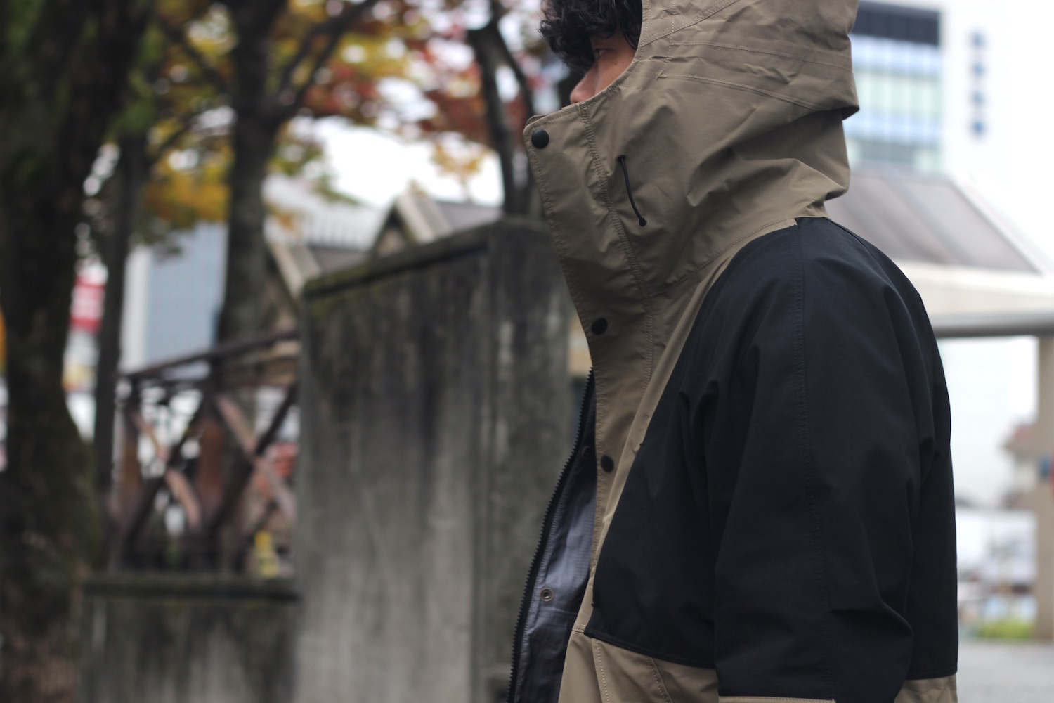 nonnative - ALPINIST HOODED JACKET NYLON RIPSTOP WITH GORE- TEX