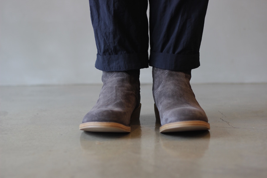 nonnative - RANCHER ZIP UP BOOTS COW SUEDE by OFFICINE CREATIVE