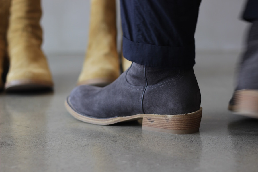 nonnative - RANCHER ZIP UP BOOTS COW SUEDE by OFFICINE CREATIVE 