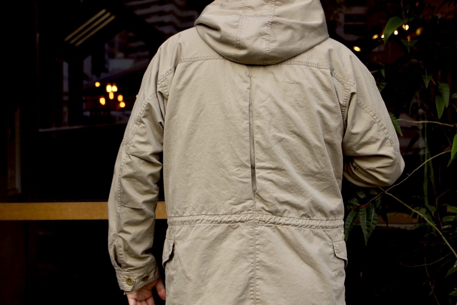 HUNTER HOODED COAT C/L TWILL | eclipseseal.com