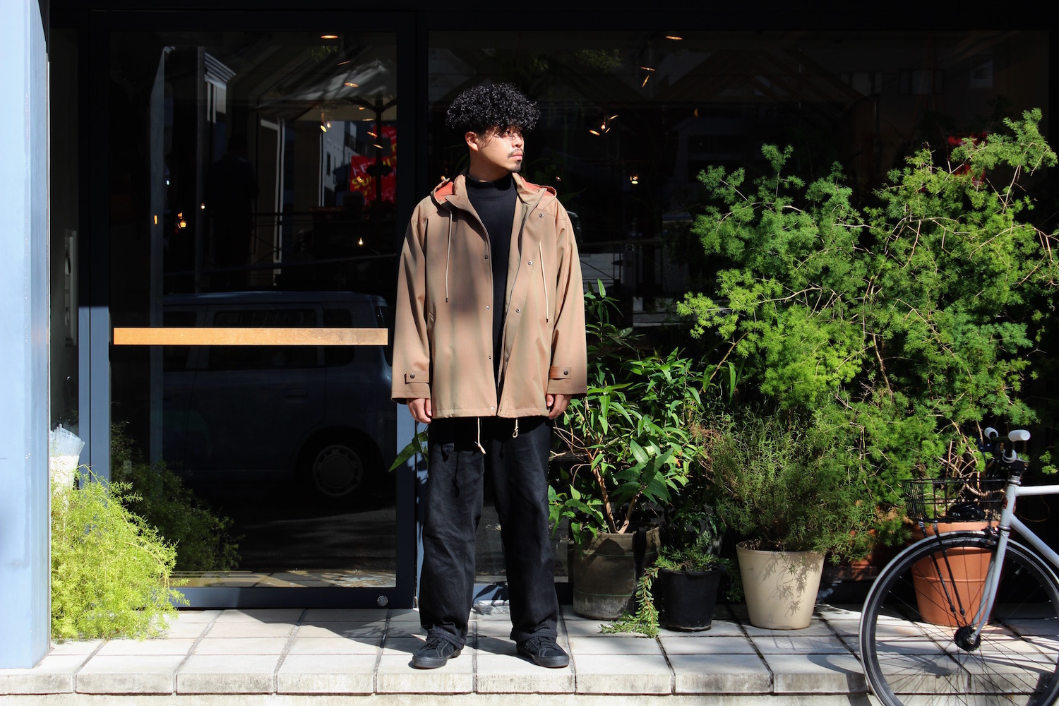 AURALEE - LIGHT WOOL MOHAIR BLOUSON: VIOLA STELLA men's blog