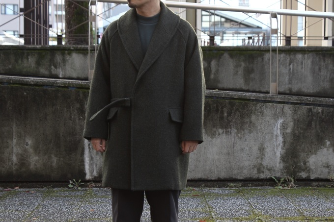 21ss IRENISA RAGLAN SLEEVED OVER COAT 当店だけの限定 perpignan