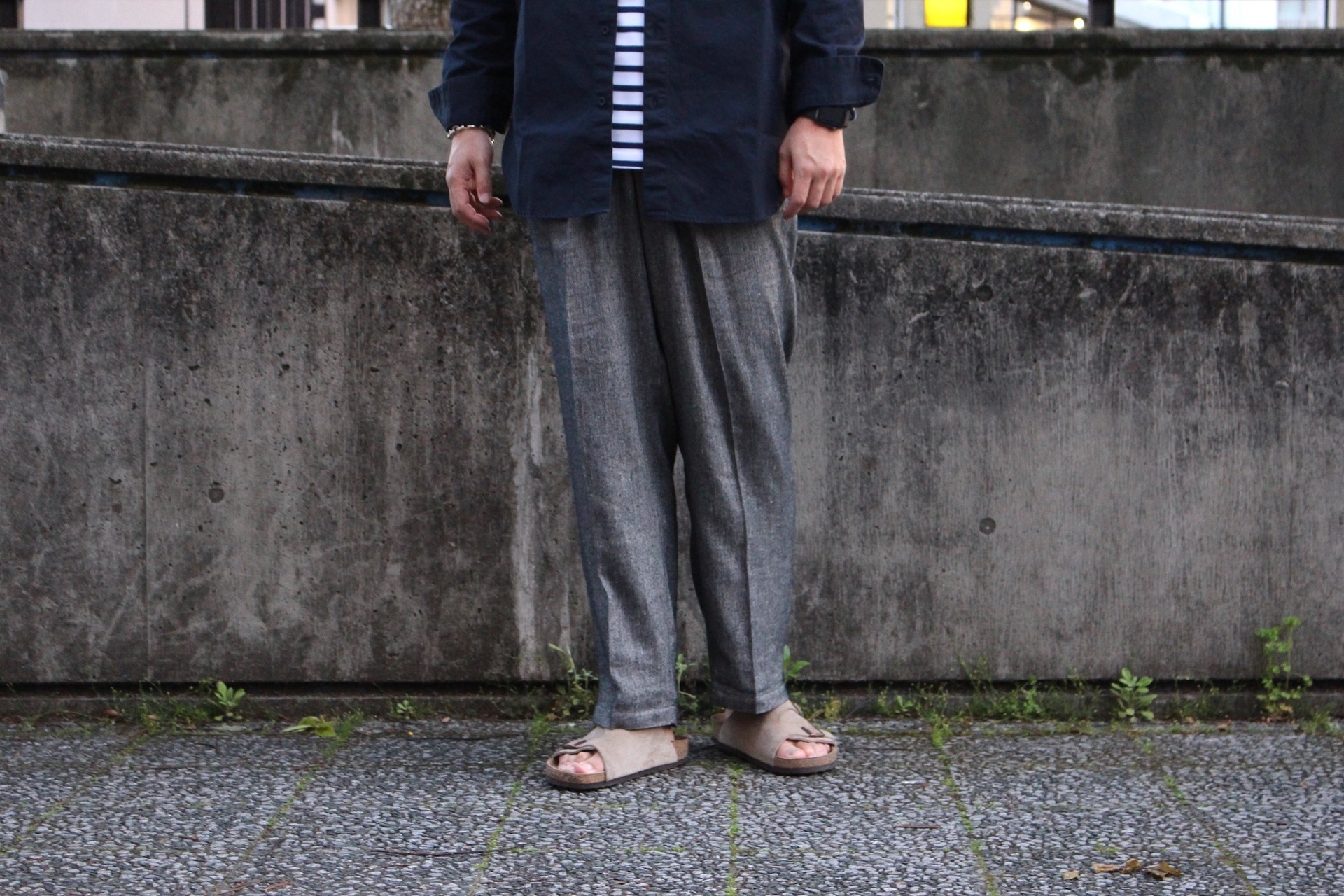 nonnative - HUNTER LONG SHIRT COTTON RIPSTOP: VIOLA STELLA men's blog