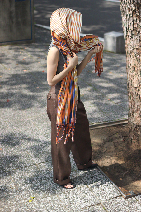 fumika_uchida RAFFIA 3 IN TUCK SLACKS www.capex.com.ph