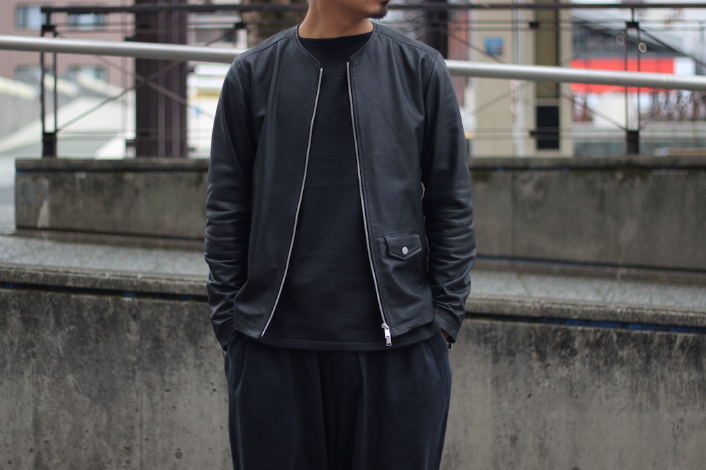 nonnative CYCLIST BLOUSON COW LEATHER