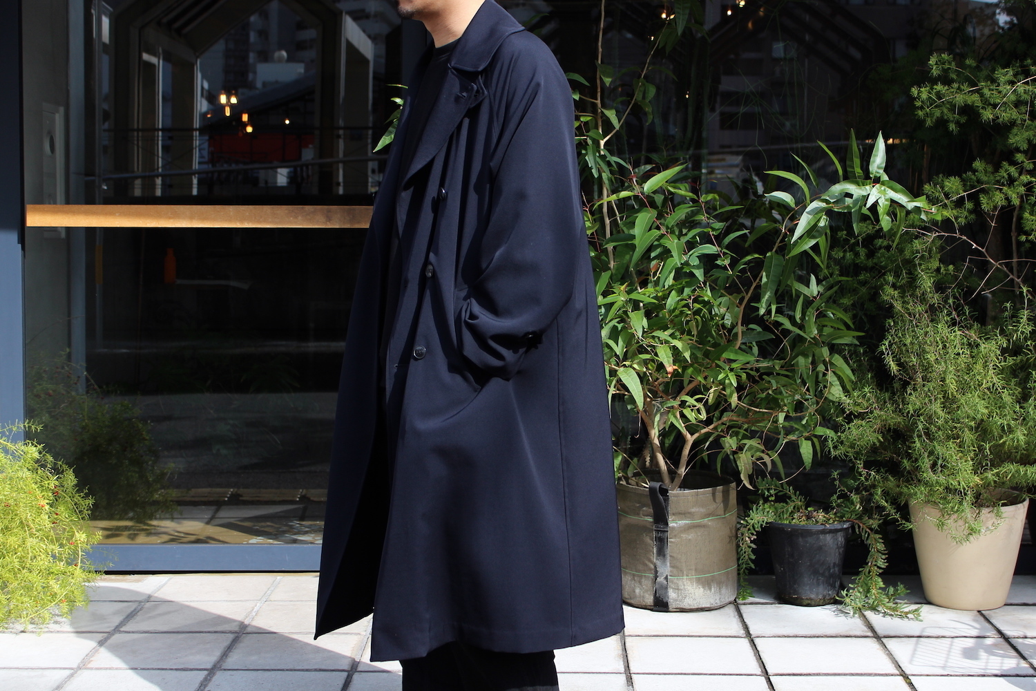 COMOLI - ウールギャバダブルブレステッドコート: VIOLA STELLA men's blog